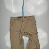Illegal Cargo Trousers - 38W 31L Beige Cotton