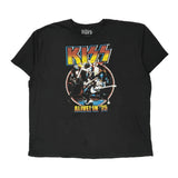 Kiss Band T-Shirt - 3XL Black Cotton