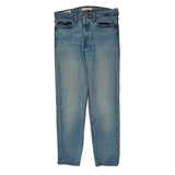 501 Levis Slim Fit Jeans - 29W US 6 Light Wash Cotton