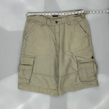 Levis Cargo Shorts - 35W 11L Beige Cotton