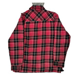 Dickies Checked Jacket - Large Gray Cotton