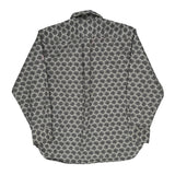 Tommy Hilfiger Christmas Patterned Shirt - Large Black & White Cotton