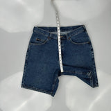 Lee Denim Shorts - 34W UK 14 Blue Denim