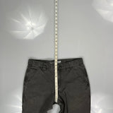 Carhartt Trousers - 32W 30L Grey Cotton