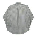 Yarmouth Ralph Lauren Striped Shirt - Large Blue Cotton