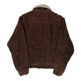 Levis Sherpa Lined Cord Jacket - Medium Brown Cotton
