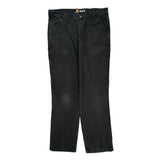 Carhartt Carpenter Trousers - 36W 33L Black Cotton