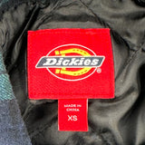 Dickies Checked Jacket - XS Green Cotton