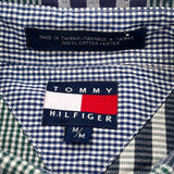 Tommy Hilfiger Checked Shirt - Medium Green Cotton
