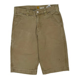 Carhartt Carpenter Shorts - 29W 12L Khaki Cotton