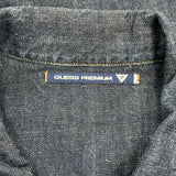 Premium Guess Denim Jacket - Large Gray Denim