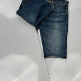 501 Levis Denim Shorts - 34W 11L Blue Cotton