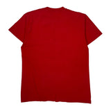 Nautical Theme Hanes Single Stitch T-Shirt - XL Red Cotton