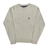 Tommy Hilfiger Sweater - Medium Cream Cotton