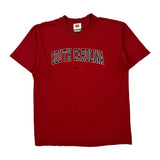 South Carolina Nike College T-Shirt - Medium Red Cotton