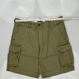 Polo By Ralph Lauren Cargo Shorts - 36W 9L Green Cotton