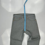 501 Levis Jeans - 33W 30L Grey Cotton