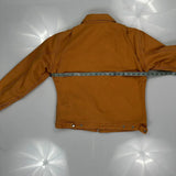 Vintage Ethyl Jacket - Small Brown Cotton