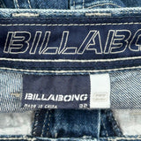 Billabong Wide Leg Jeans - 31W 30L Blue Denim
