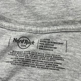 New York Hard Rock Cafe T-Shirt - XL Gray Cotton