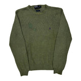 Polo By Ralph Lauren Jumper - Large Green Cotton