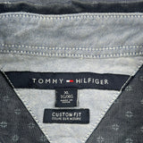 Tommy Hilfiger Short Sleeve Shirt - XL Blue Cotton