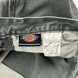 Dickies Carpenter Trousers - 36W 30L Grey Cotton