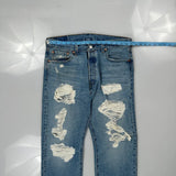 Levis Jeans - 34W 30L Blue Cotton
