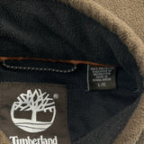 Timberland Fleece Jacket - Large Brown Polyester