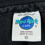 San Francisco Hard Rock Cafe Graphic T-Shirt - Large Black Cotton