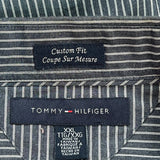 Tommy Hilfiger Striped Shirt - 2XL Black Cotton