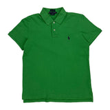 Ralph Lauren Polo Shirt - Large Green Cotton