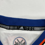 New York Knicks Adidas Nba Jersey - Large Blue Polyester