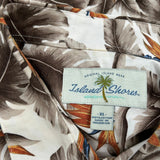 Island Shores Floral Hawaiian Shirt - XL Multicoloured Cotton