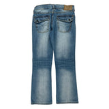 Guess Boot Cut Jeans - 30W UK 8 Light Wash Cotton
