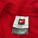 Ohio State Basketball Nike College T-Shirt - Large Red Cotton