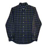 Ralph Lauren Checked Shirt - Medium Blue Cotton