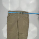 Carhartt Carpenter Trousers - 38W 32L Khaki Cotton