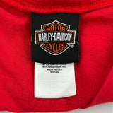 Shiawassee Harley Davidson Harley Davidson Graphic Long Sleeve T-Shirt - XL Red Cotton