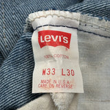 Made In USA 575 Levis Jeans - 32W 30L Blue Cotton