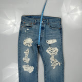 Levis Jeans - 34W 30L Blue Cotton