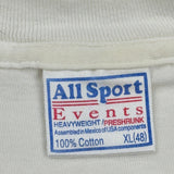 Kentucky Derby 2000 All Sports Graphic T-Shirt - XL White Cotton