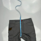 Wrangler Cargo Trousers - 39W 30L Grey Cotton
