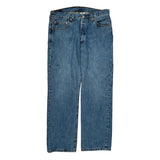 Levis 501 Jeans - 32W 30L Blue Cotton