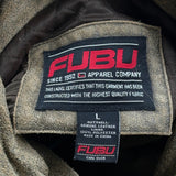 Fubu Leather Jacket - Large Brown Leather
