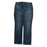 Unbranded Boot Cut Jeans - 34W UK 14 Blue Cotton