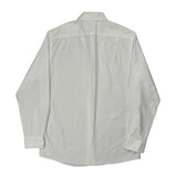 Tommy Hilfiger Slim Fit Shirt - Large White Cotton