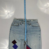 Levis Jeans - 30W 29L Multicoloured Denim