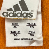 Adidas College Sweatshirt - XL Orange Cotton
