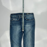 Buffalo Slim Jeans - 30W 32L Blue Cotton